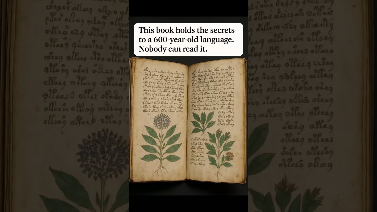 Unlocking the Secrets of a 600-Year-Old Unreadable Book 📜