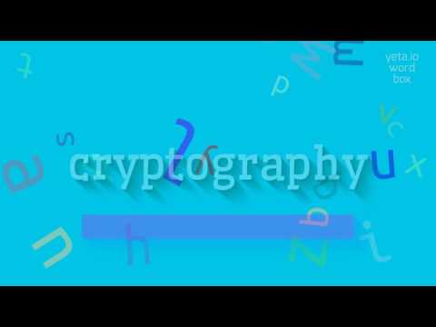 How to say "cryptography"! (High Quality Voices)