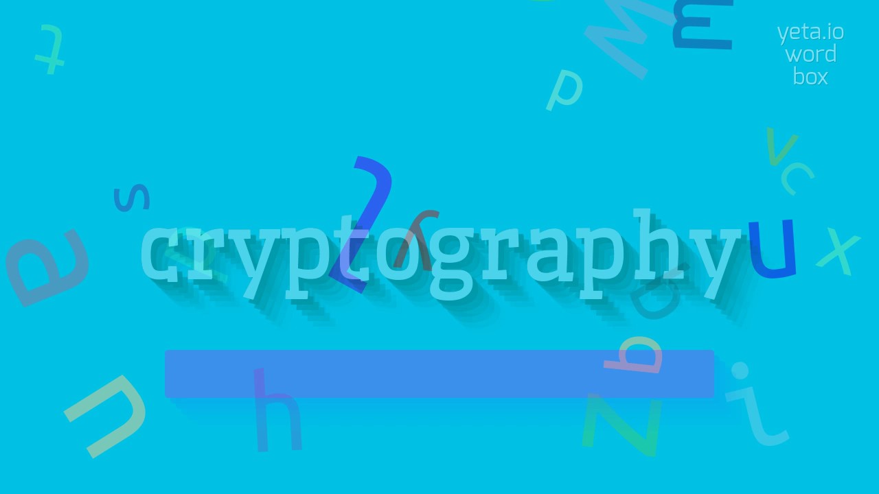 Learn How to Pronounce 'Cryptography' Correctly 🔑