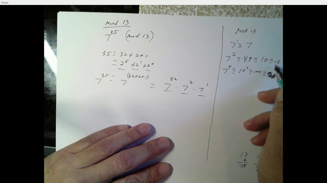 CSE 215: Correcting 7^8 Modular Exponentiation Error