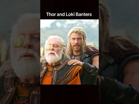 Thor and Loki Banters ☠️ #shorts