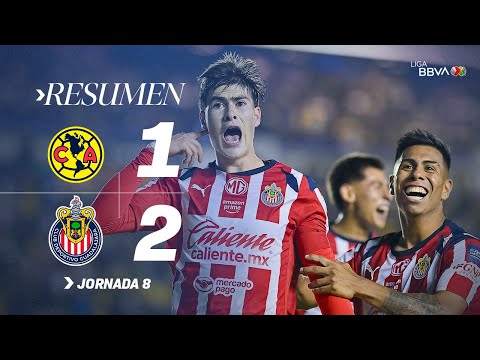 AMÉRICA 1-2 CHIVAS J8 | Un Piojo y un Otaku pintan el Clásico de Rojiblanco | Apertura 2025