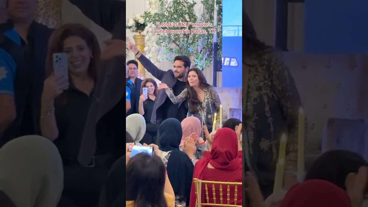 Mahira Khan & Humayun Saeed Launch Love Guru 🎬