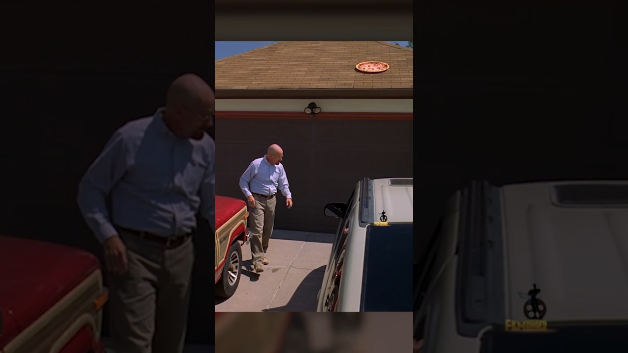 Breaking Bad - Walt’s Memorable Pizza Throw Scene