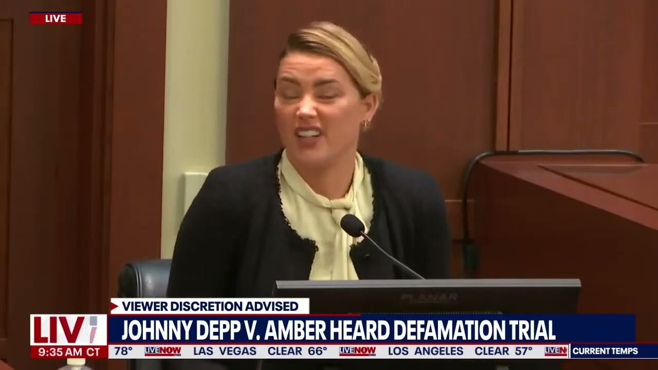 Amber Heard Reacts to Johnny Depp's Attorney's Objections 😠