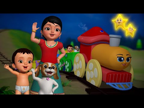 சிக்கு புக்கு, சிக்கு புக்கு ரயில் நானே | Tamil Rhymes for Children | Infobells
