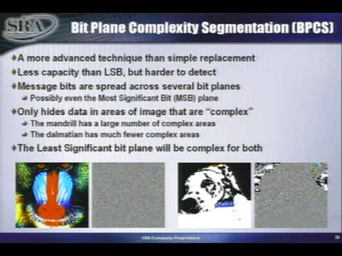 CERIAS Security: John Oritz: Steganography 3/6