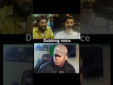 pushpa 2 real voice and dubbed #pushpa #pushpa2 #movie #shortsfeed #memes #southmovie