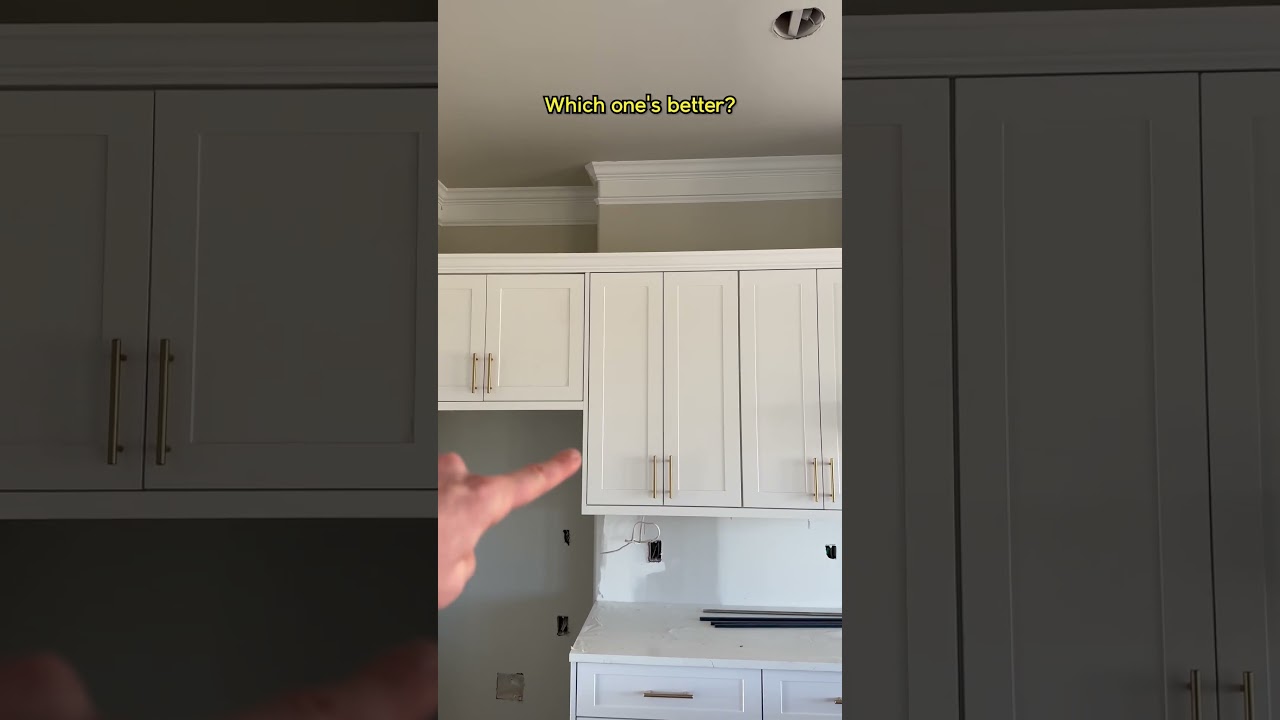 Ceiling-High Kitchen Cabinets? 🤔