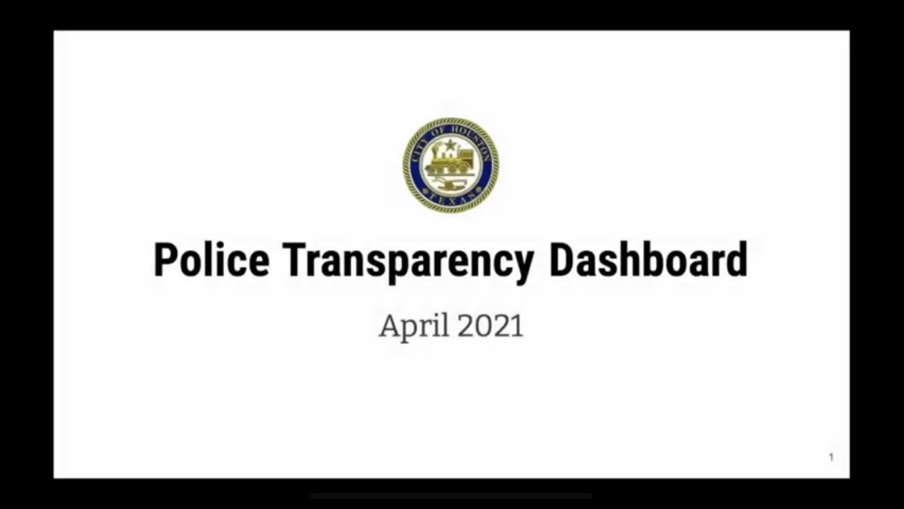 Mayor Turner Unveils Police Transparency Dashboard to Boost Community Trust π