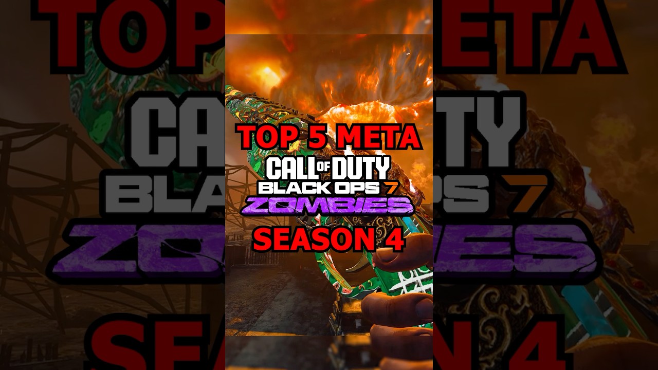 Top 5 OVERPOWERED Weapons In Black Ops 7 Zombies After SEASON 4 Update