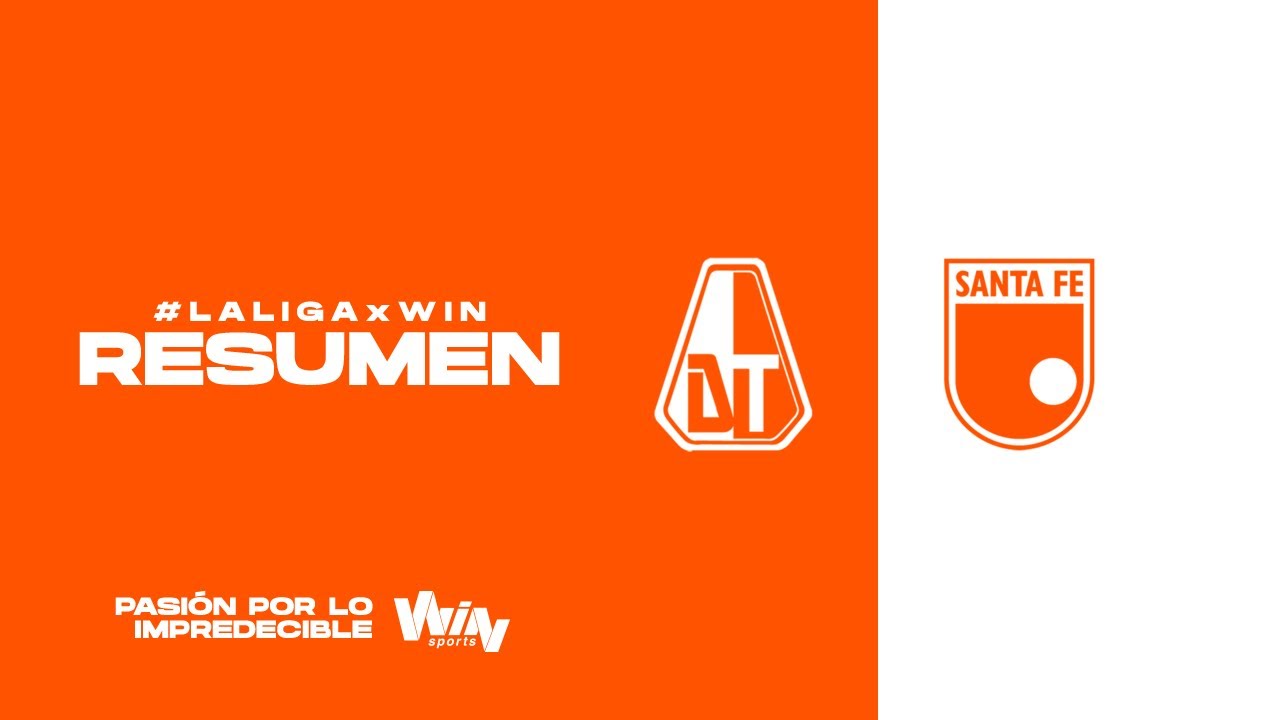 Tolima vs. Santa Fe: Resumen y Goles | Liga BetPlay 2024-1