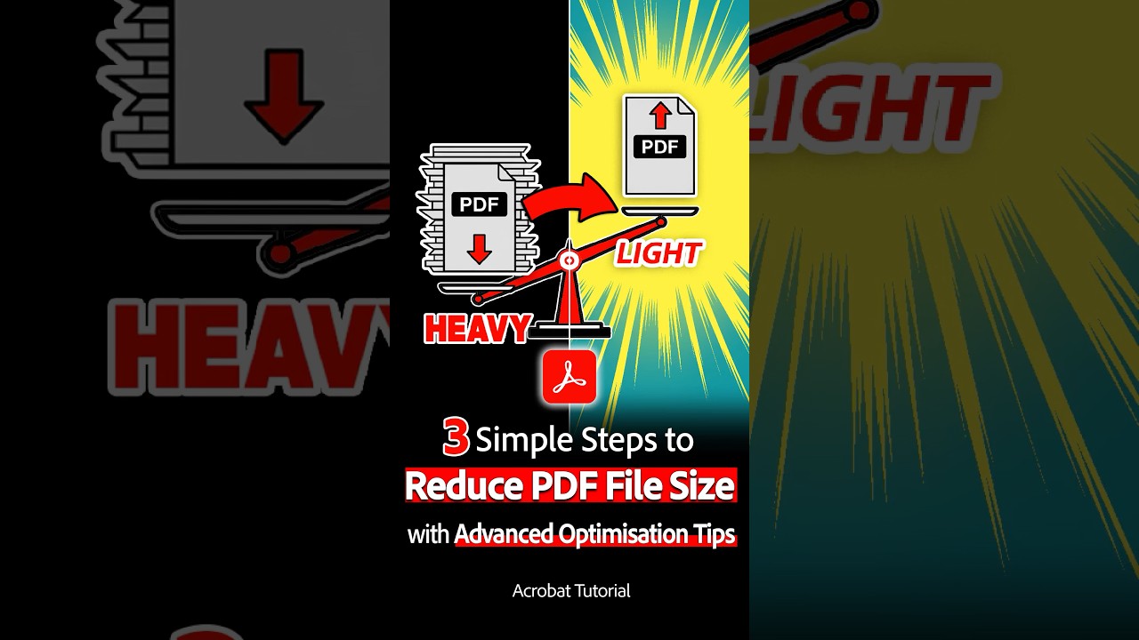 Compress PDFs with Acrobat's Advanced Optimization