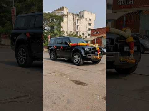 Land Rover Defender 130 Black 🖤 #shorts #suv #luxurycars 👌😱