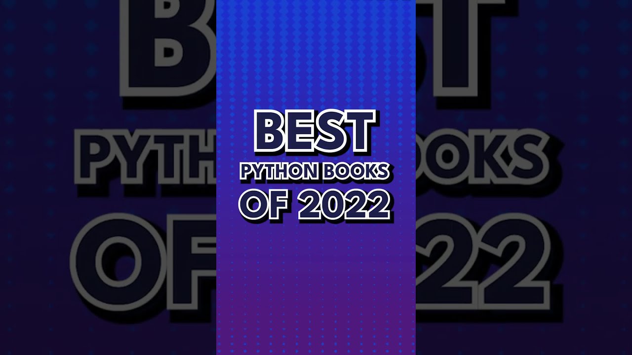Best Python Books for 2022