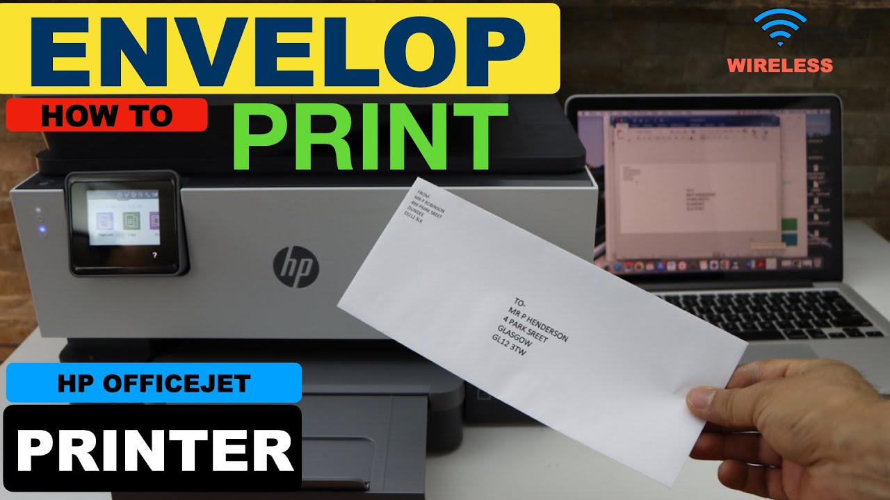 Quick & Easy Guide to Printing Envelopes on HP OfficeJet Printers π