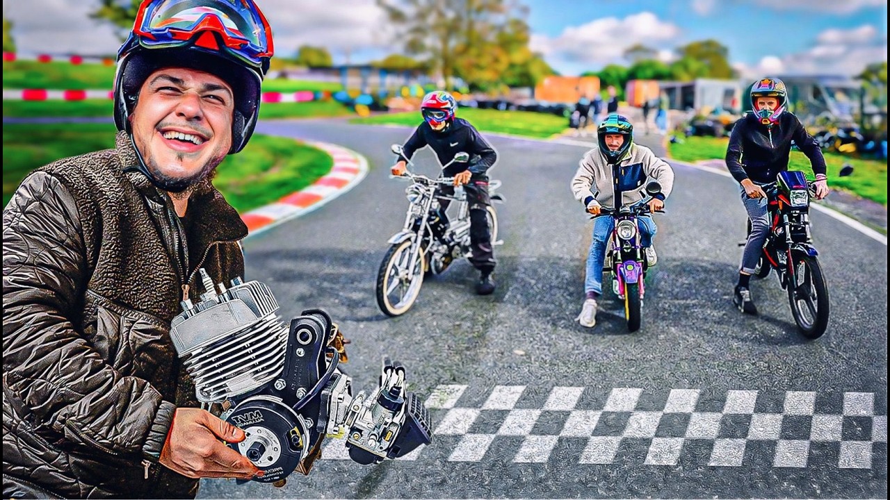 Restauration complète de ma Mobylette et course amicale