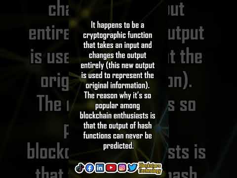What is a hash function?