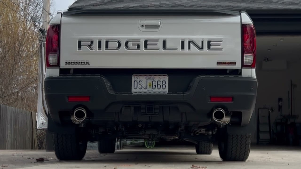 2024 Honda Ridgeline Trailsport Exhaust Upgrade 🚗