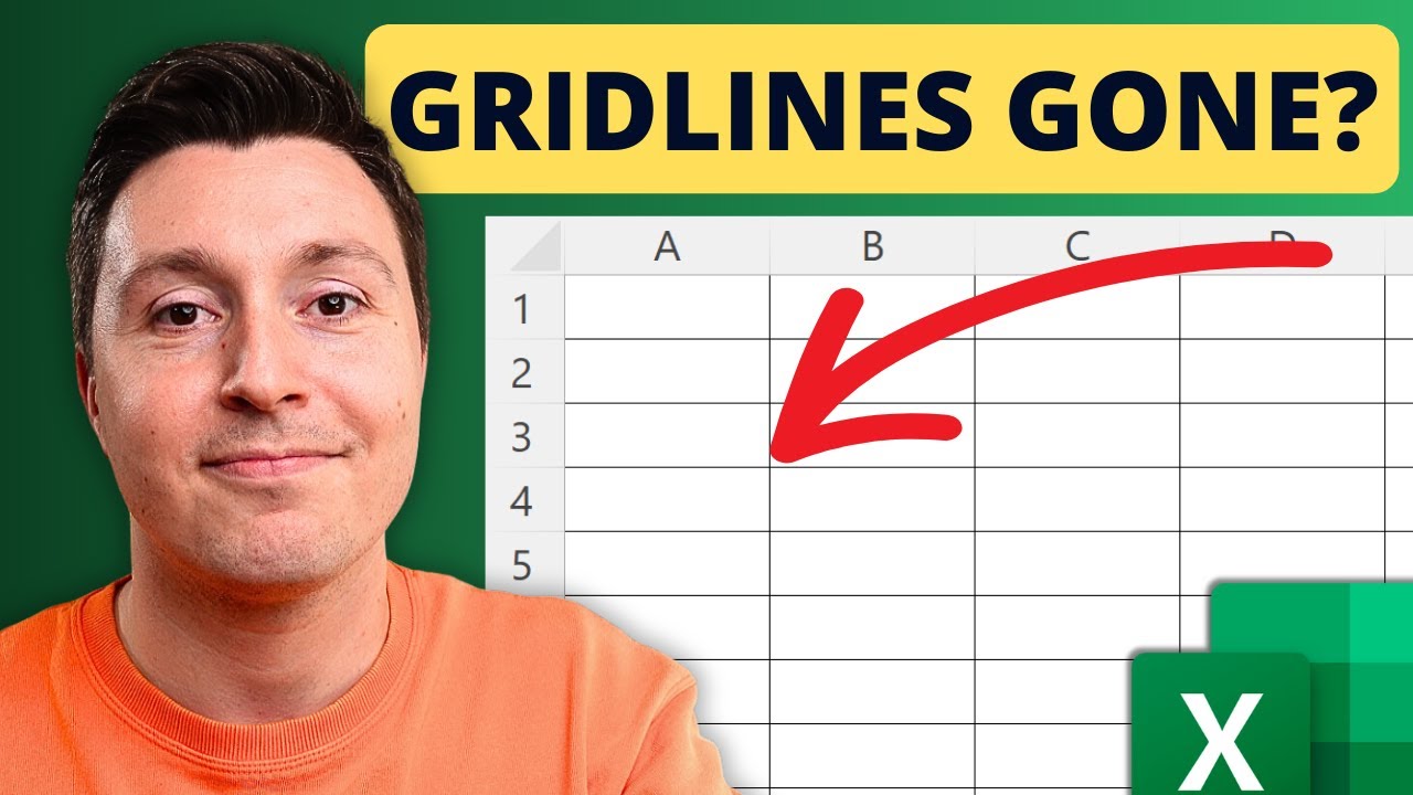 How to Show Gridlines in Excel Easily