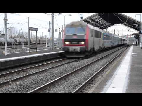 BB 26017 Carmillon et intercités pour Clermont-Ferrand