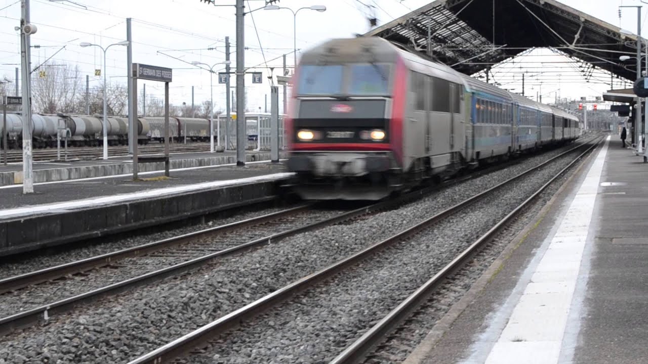 BB 26017 Carmillon & Intercités vers Clermont-Ferrand 🚆