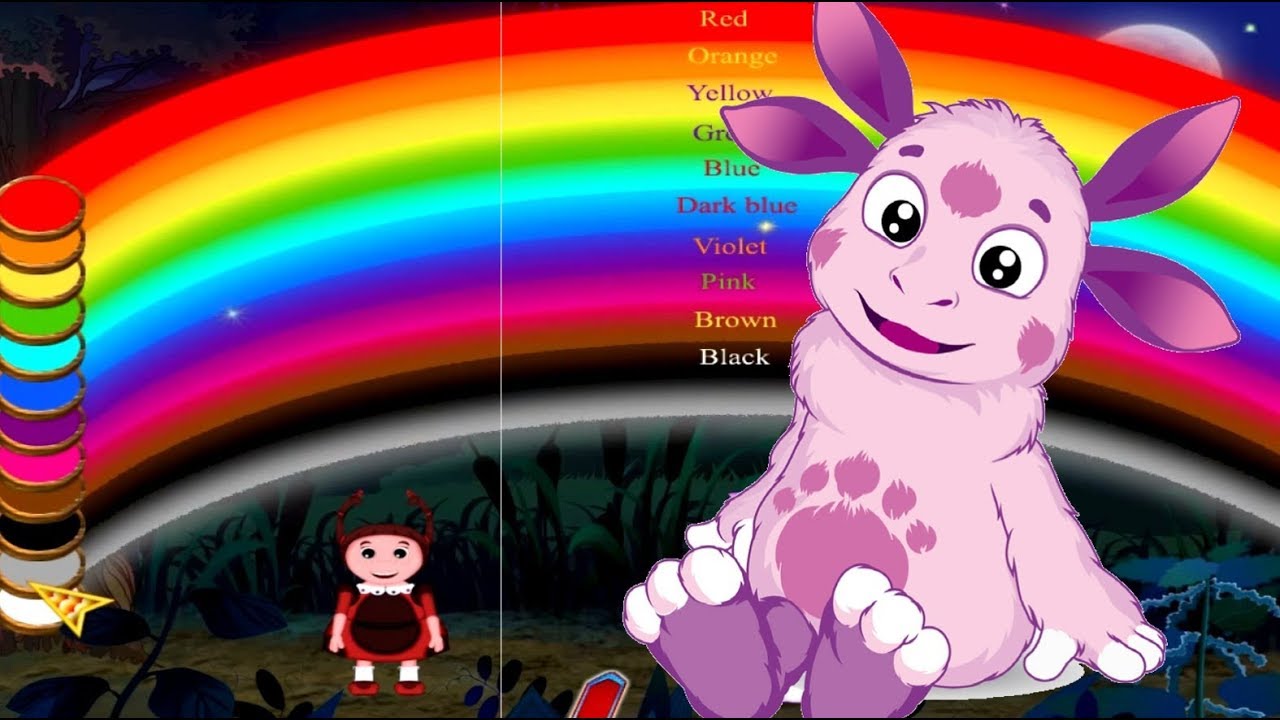 Лунтик учит английский язык. Развивающее видео для детей. Часть 2