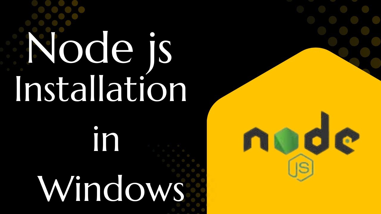 Easy Guide: Installing Node.js on Windows for Beginners π