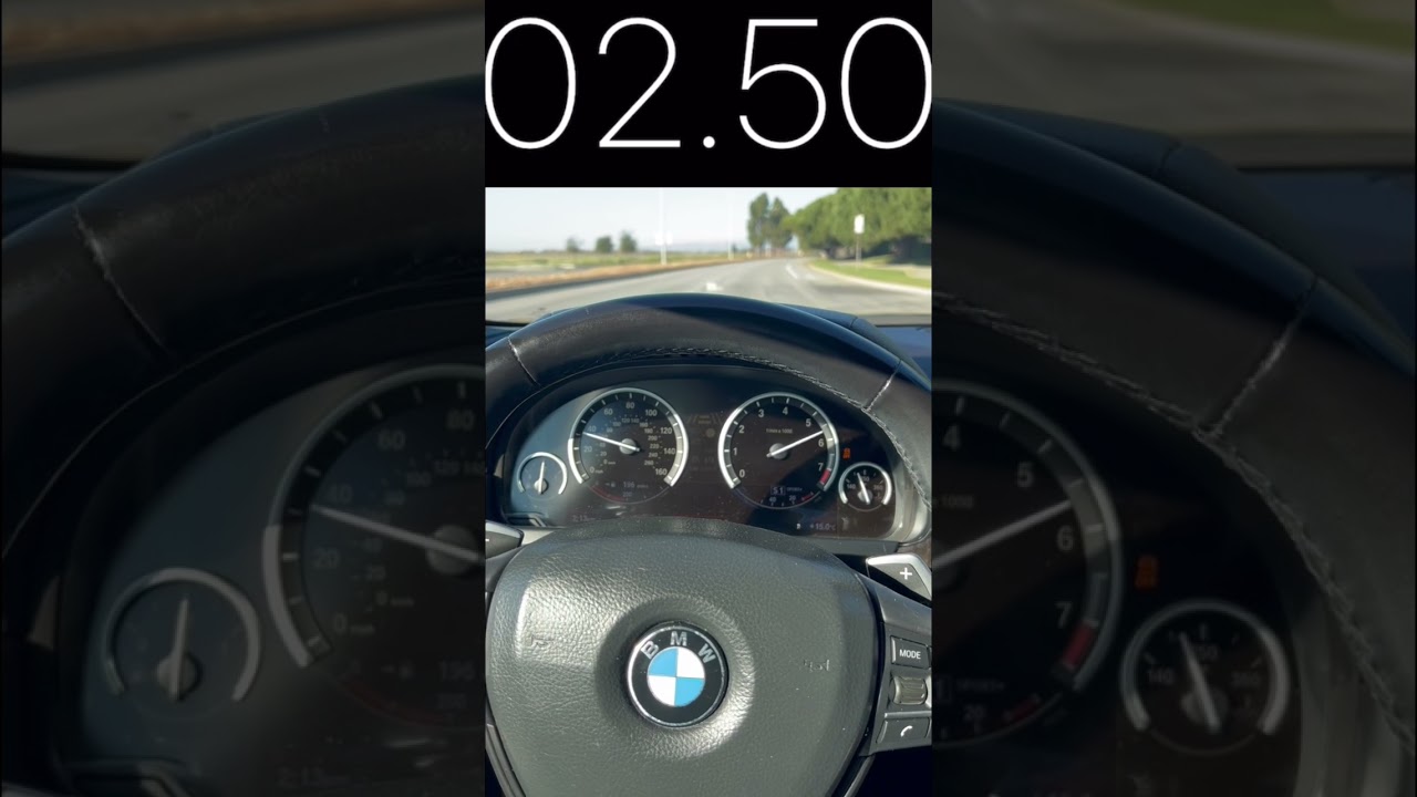 2013 BMW 650i Gran Coupe 0-60 Test 🚗