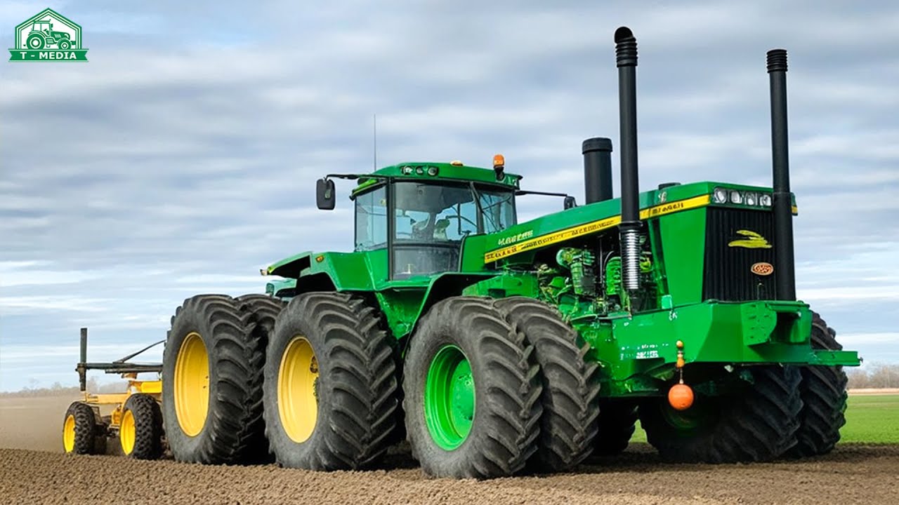 7 Unglaubliche Landmaschinen: 7 riesige Traktoren mit beeindruckender Kraft 🚜