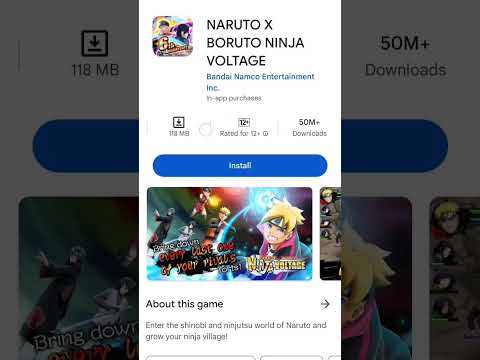 best game Naruto x boruto ninja voltage #viral #youtubeshorts #ytshorts #games #naruto