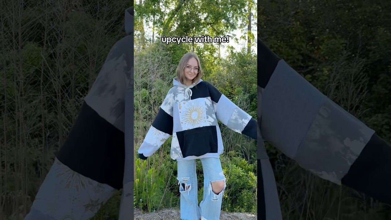 Vintage Celestial Hoodie Upcycle π