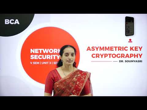 DAY 28 | NETWORK SECURITY | V SEM | B.C.A | ASYMMETRIC KEY CRYPTOGRAPHY | L3