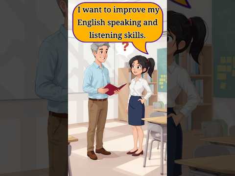 "How to Improve English Speaking And Listening Like a Pro!" ✅Beginner English Dialogue #english