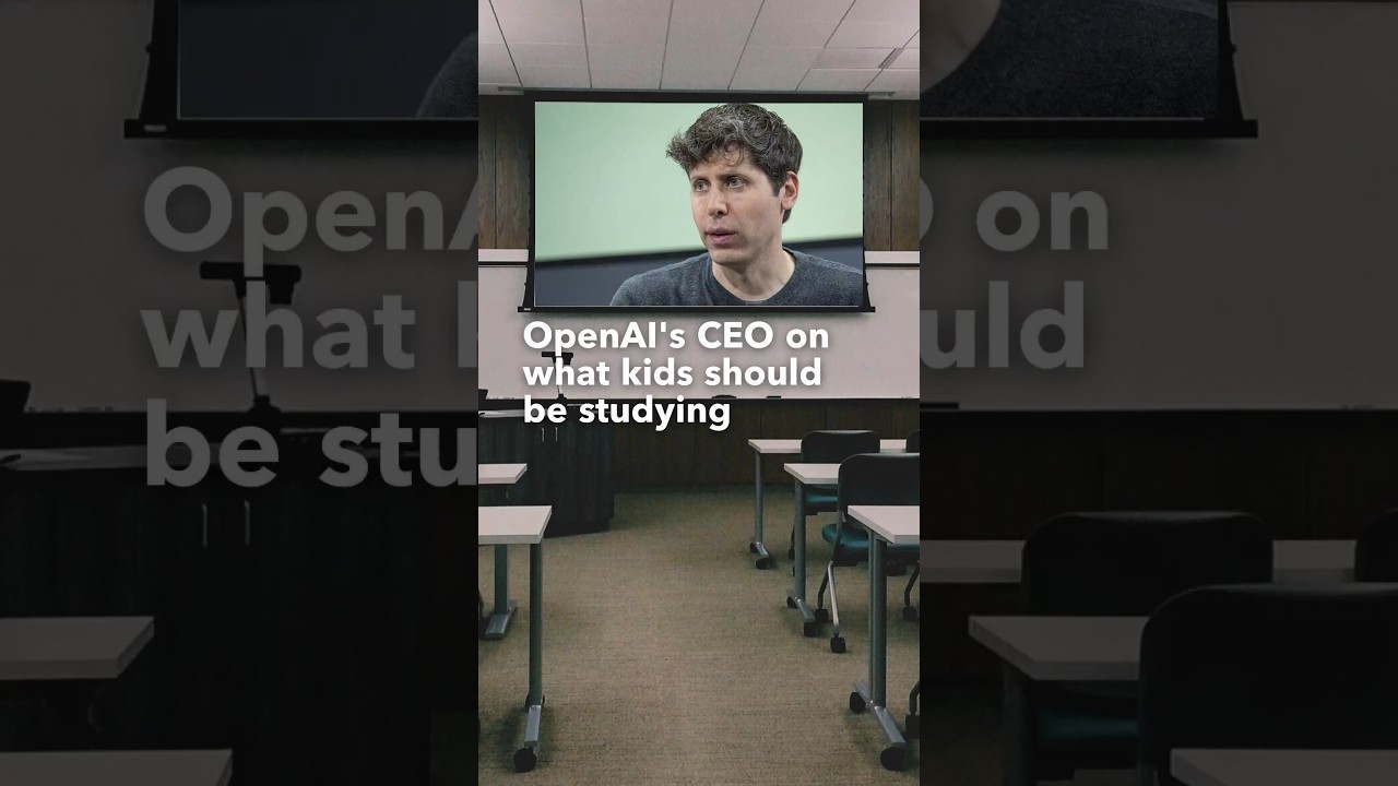OpenAI CEO Reveals Key Skills Kids Need for an AI-Driven Future 🚀