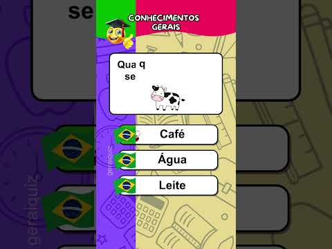 Quiz conhecimentos gerais - Teste sua inteligência #quiz #conhecimento