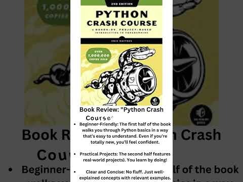 Book Review: "Python Crash Course" by Eric Matthes