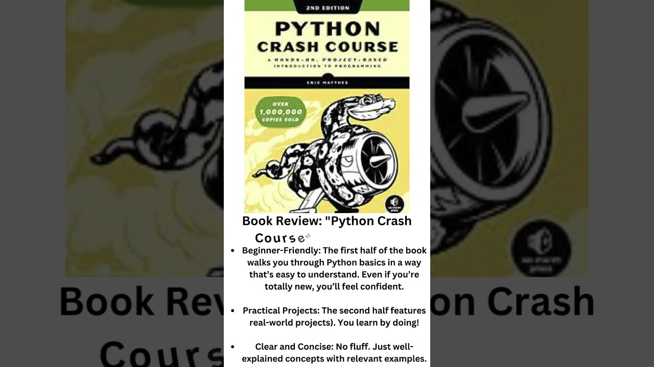 Master Python Fast with 'Python Crash Course' by Eric Matthes π
