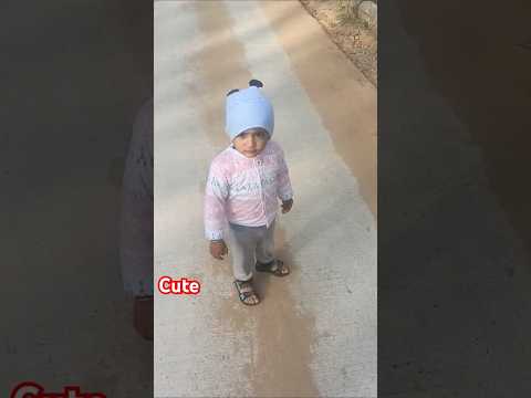 Cute baby boy funny shorts on the road #funny #shorts #cutebaby #twins #baby #road #running