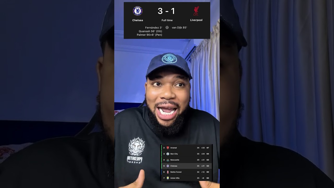 Chelsea Dominates Liverpool 3-1 | Post-Match Breakdown ⚽