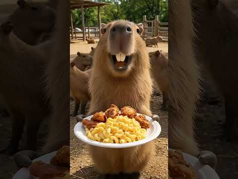 Chicken wing song Chicken Wing Arab Zaffe  #chicken #wings #capybara