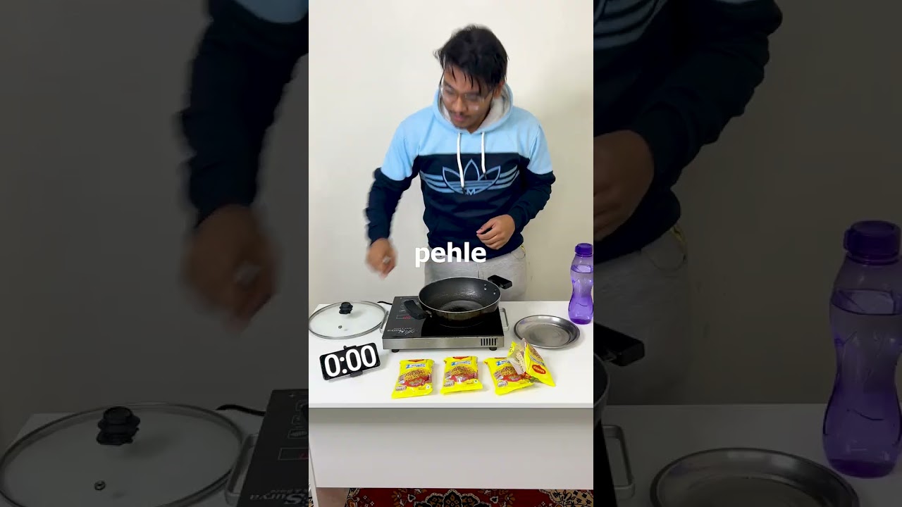 Cooking Maggi in Just 2 Minutes ⏱️