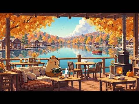 Monday Morning Lofi Coffee ☕ Lofi Chill & Crackling Fireplace 🌿 Lofi Deep Focus to study/work/relax