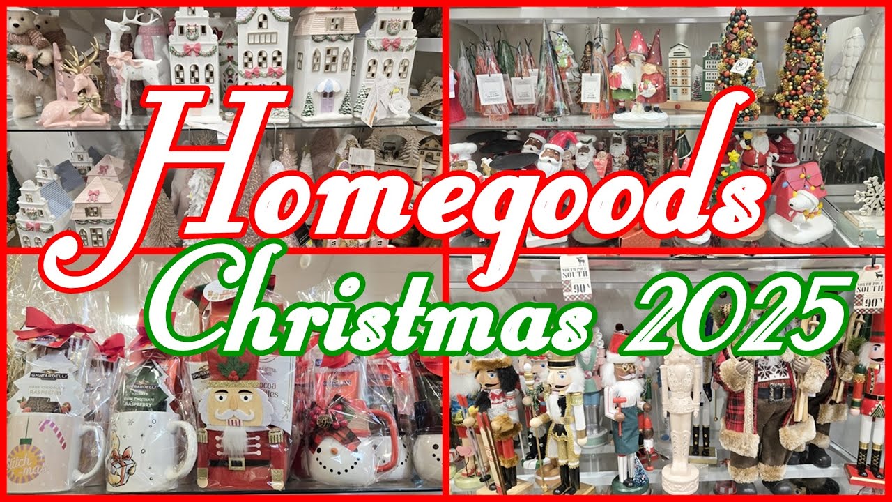 HomeGoods Christmas 2025 Decor & Gift Sets 🎄