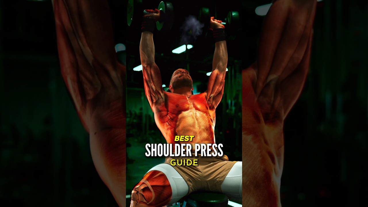 Best Dumbbell Shoulder Press Tutorial for Muscle Building
