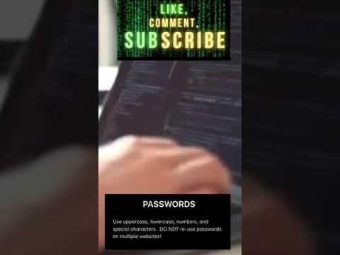 PASSWORD Security 💻 Cyber Awareness