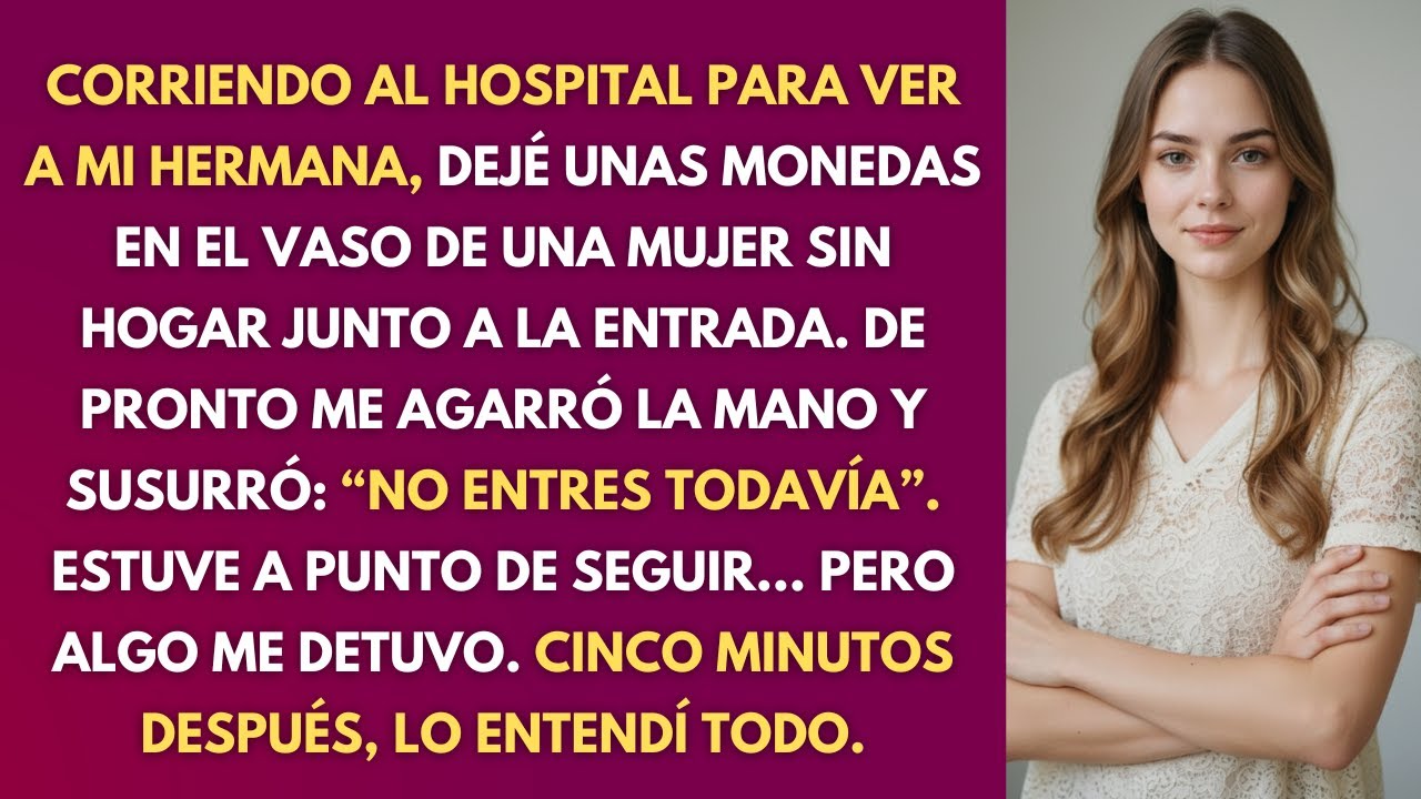Mujer Sin Hogar Susurra en la Puerta del Hospital 🏥