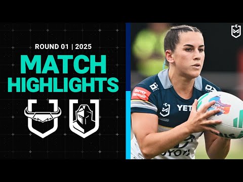 2025 NRLW Match Highlights | Cowboys v Titans | Round 1
