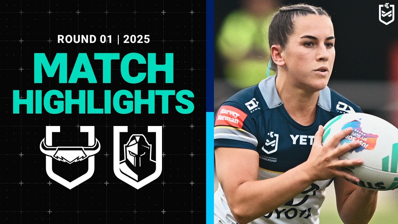 2025 NRLW 2025 Round 1 Highlights: Cowboys vs Titans 🏉