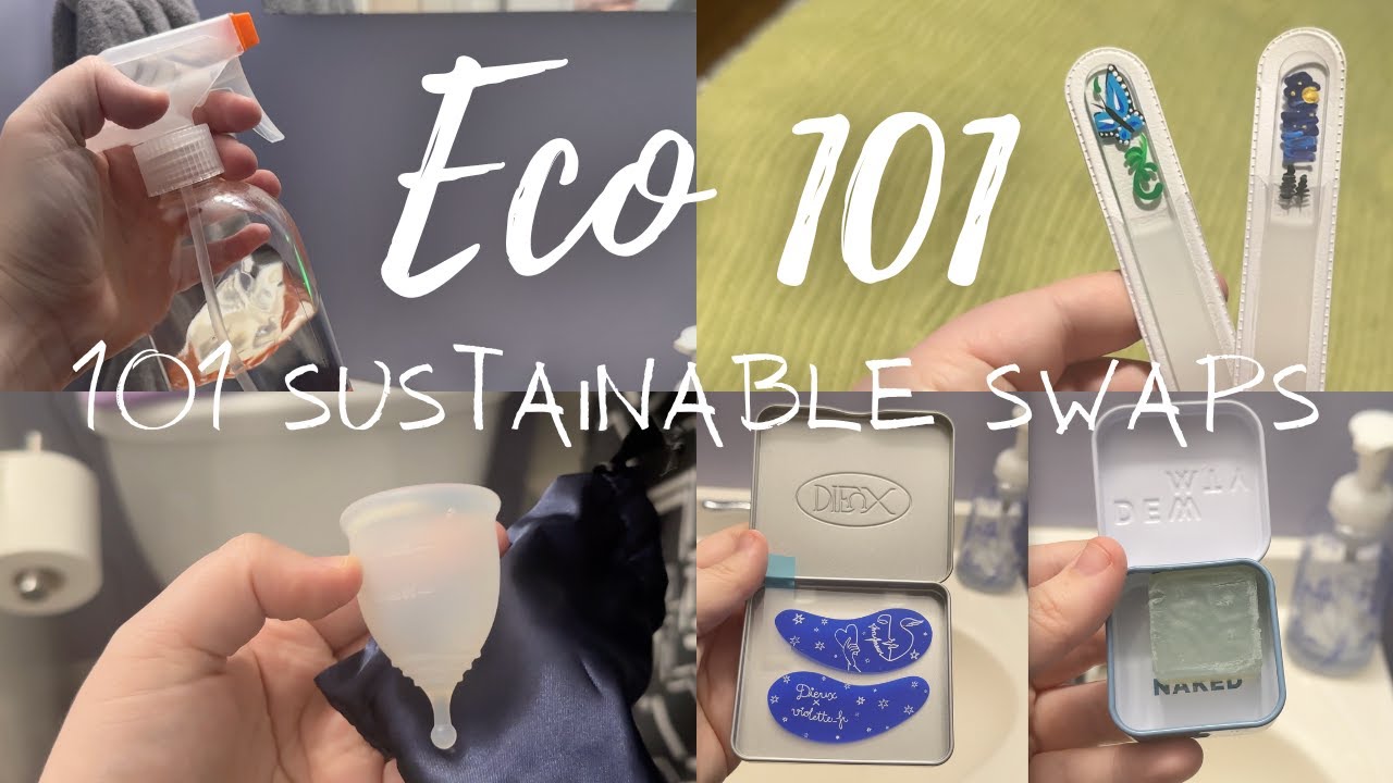 101 Eco-Friendly Swaps to Save Money & Reduce Waste ♻️